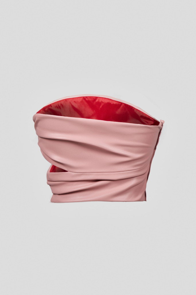 Drapped pink top (SKU 734/6)