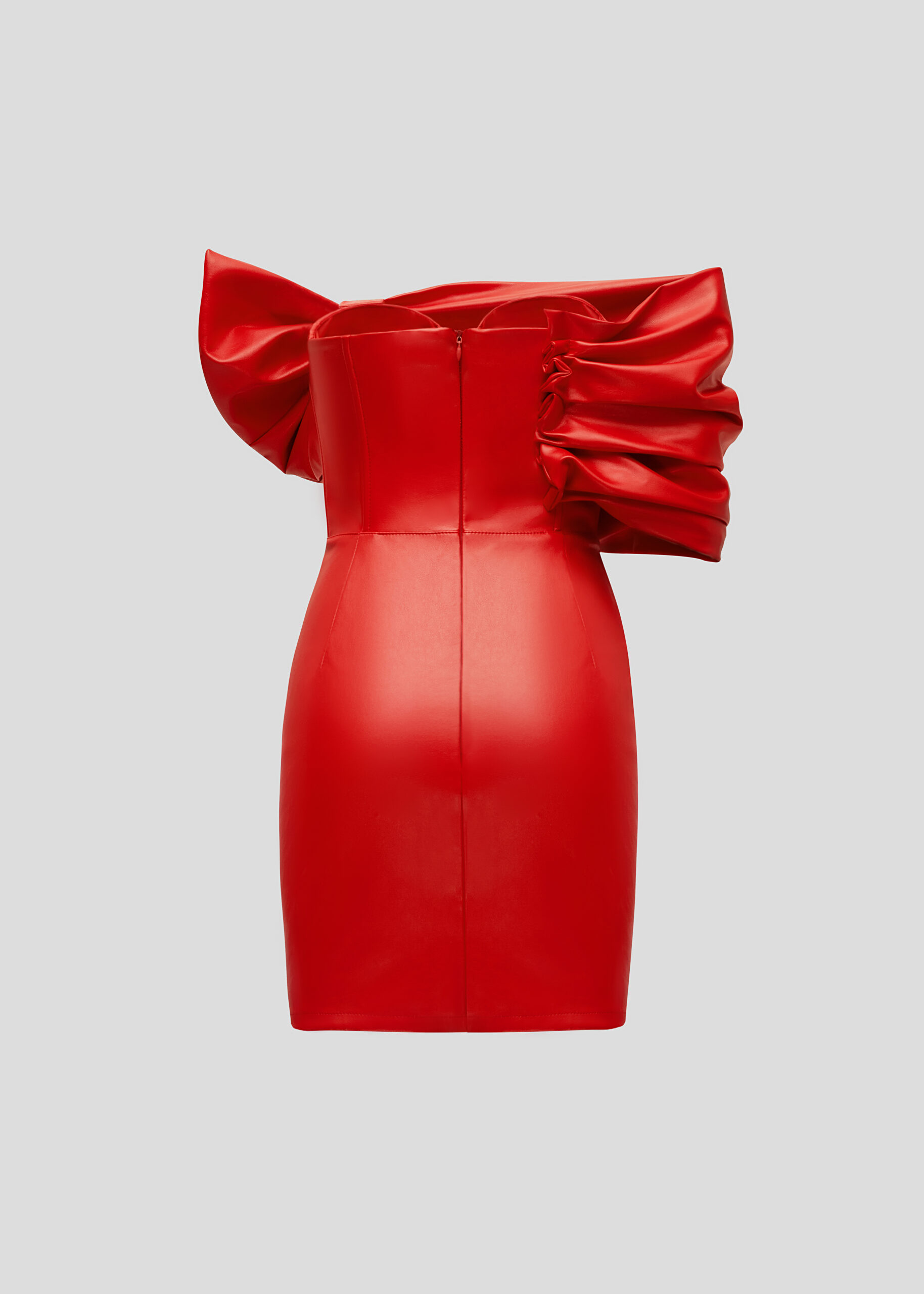 Robe bustier rouge