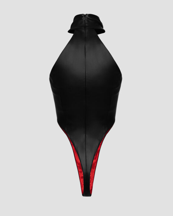 Leather Bodysuit with Cut-Outs (SKU 769/1) in the online store of