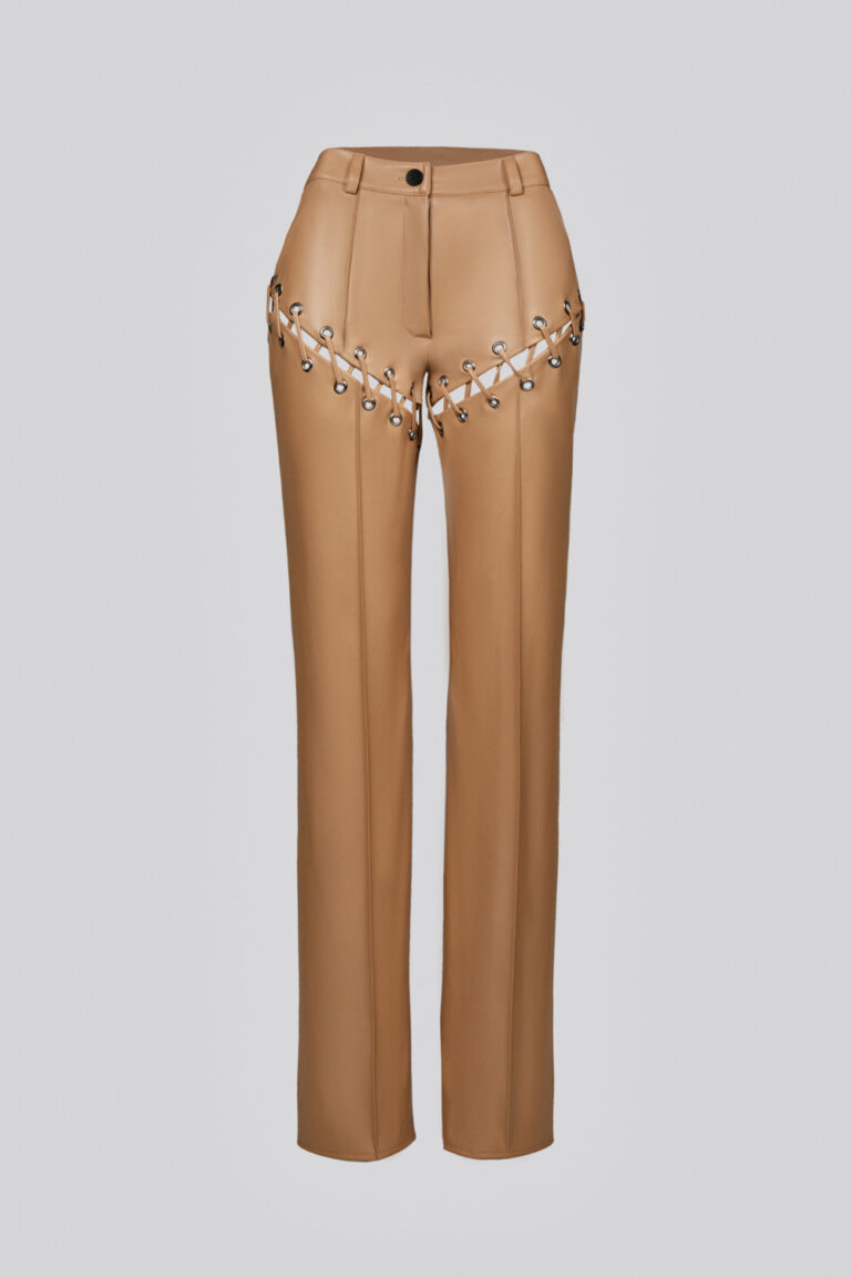 Beige Transformer Shorts-Hosen