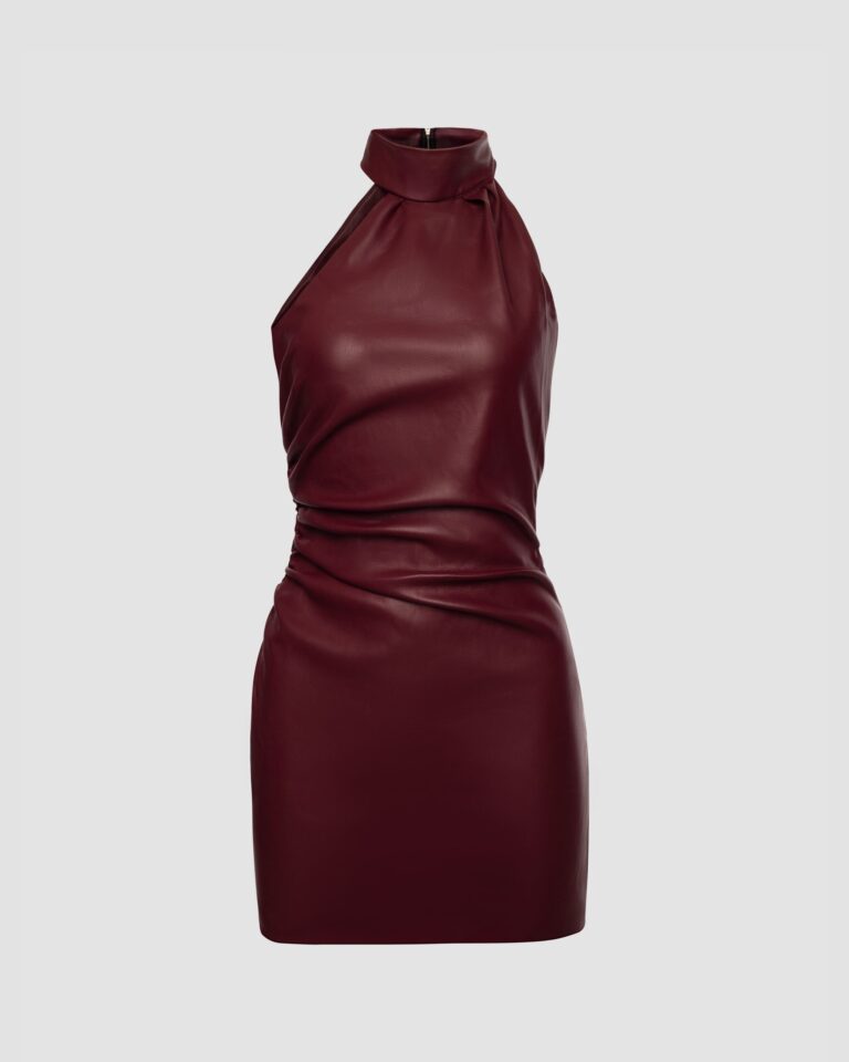 Robe Mini Bordeaux