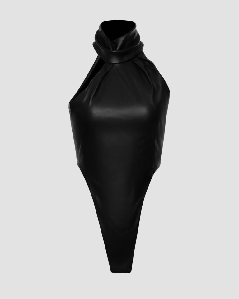 Body en Cuir avec Découpes