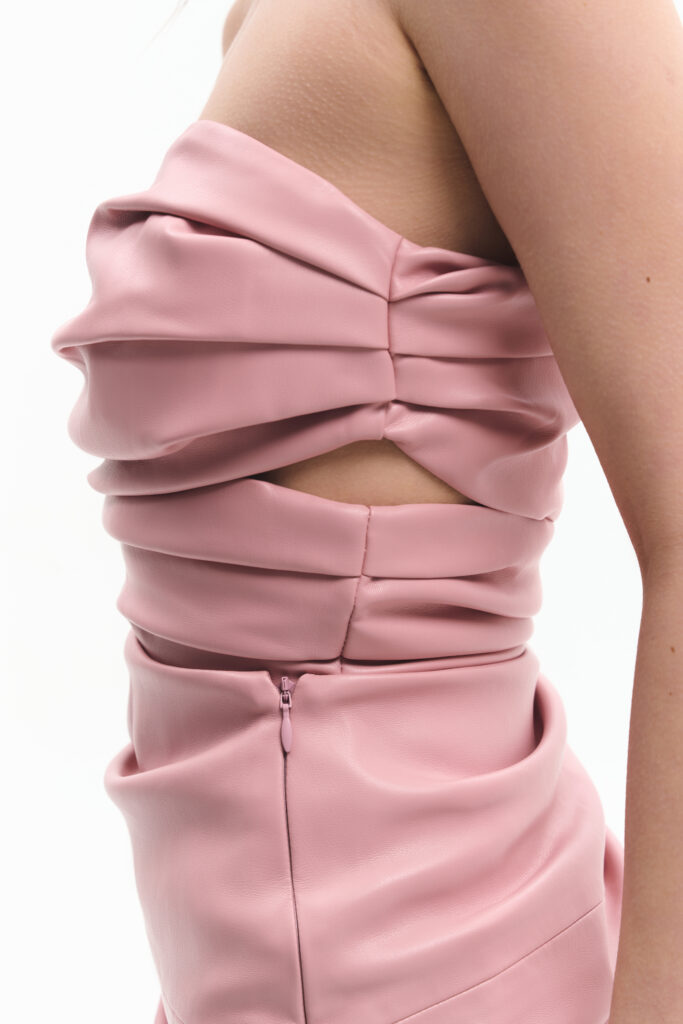 Drapped pink top (SKU 734/6)