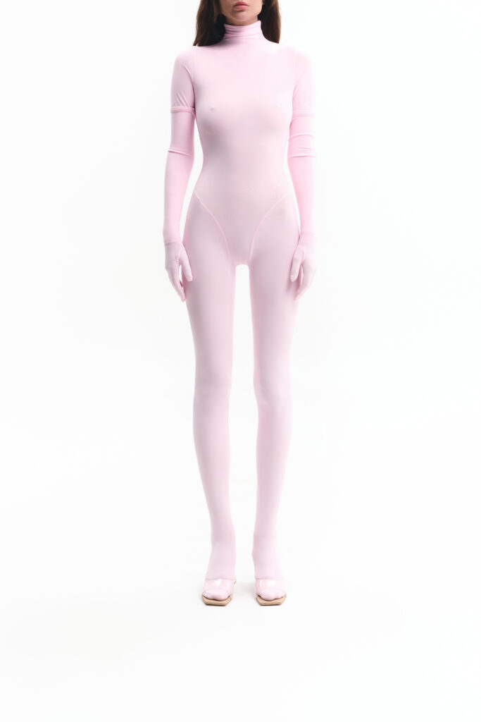 Fitted pink jumpsuit (SKU 744/6)