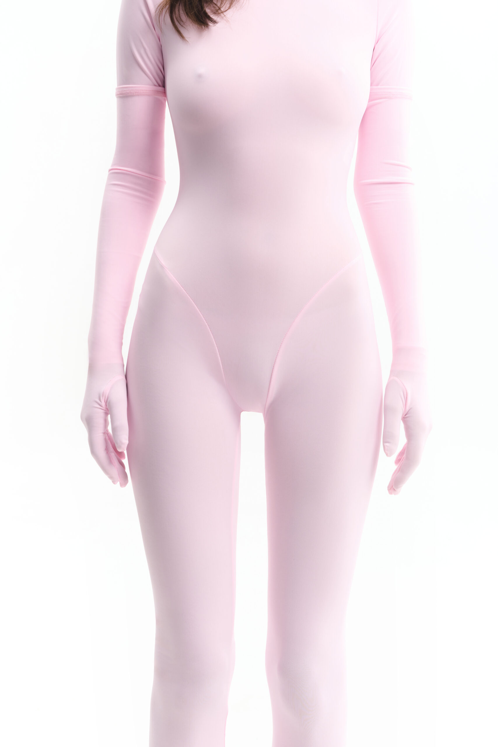 Fitted pink jumpsuit (SKU 744/6)
