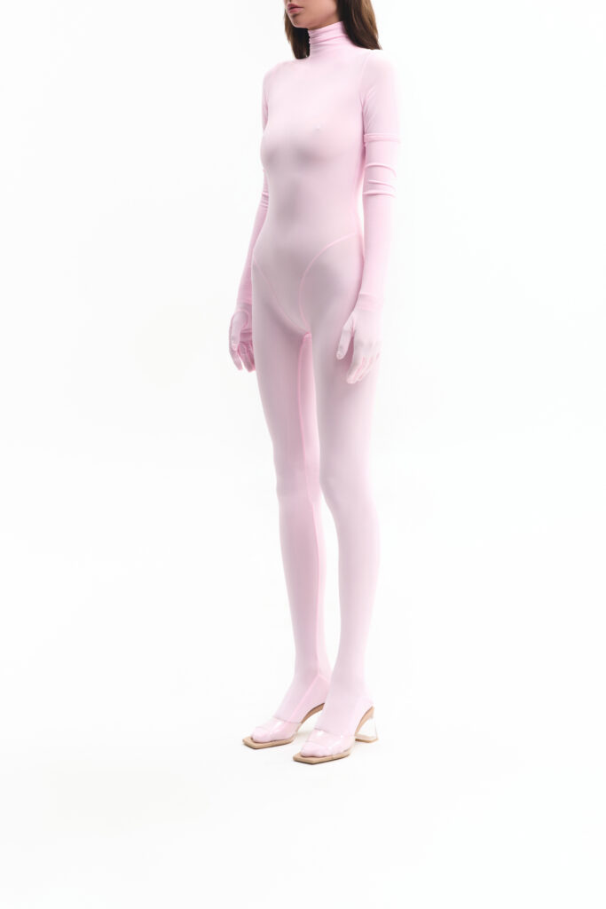 Fitted pink jumpsuit (SKU 744/6)