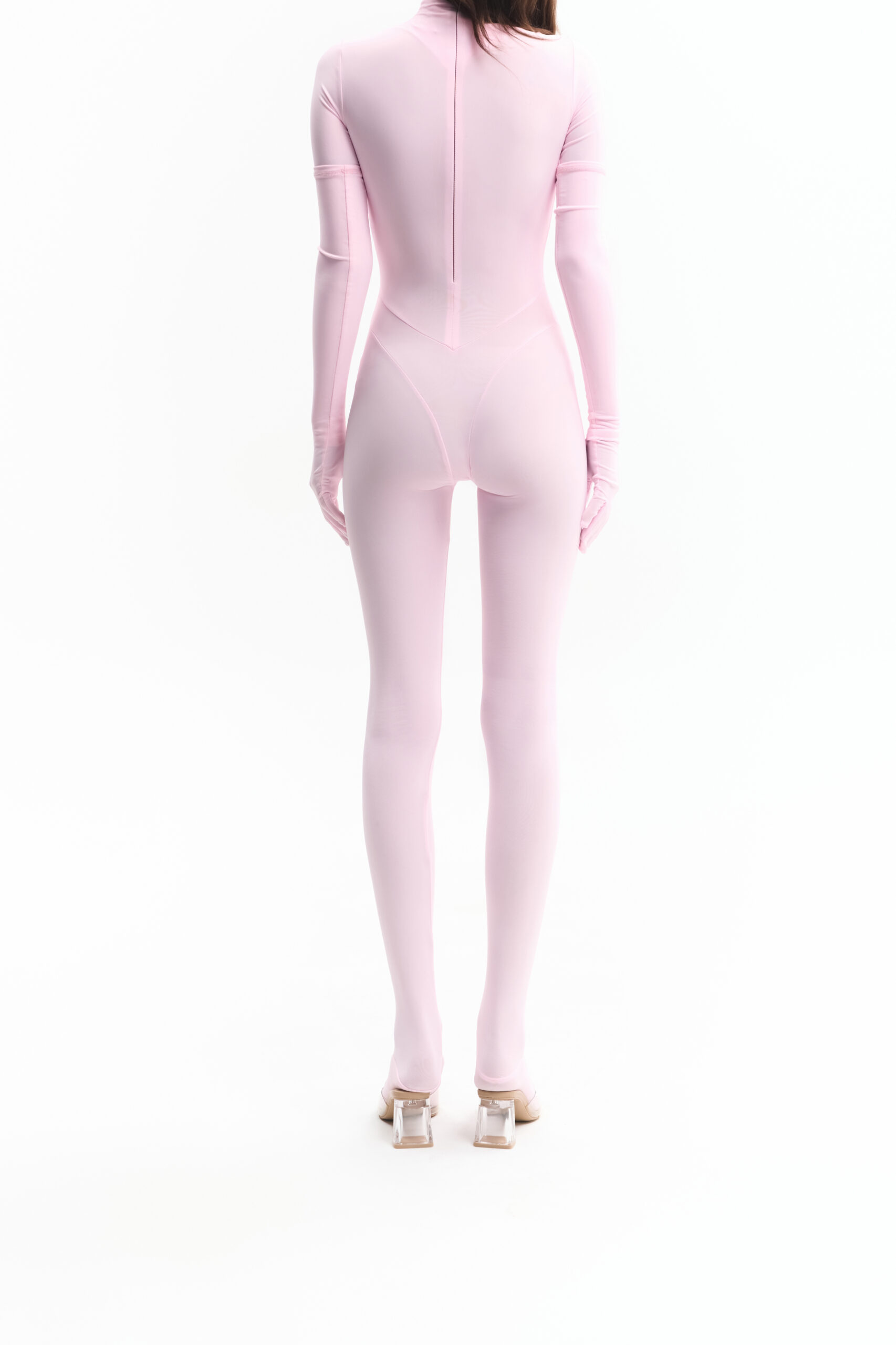Fitted pink jumpsuit (SKU 744/6)