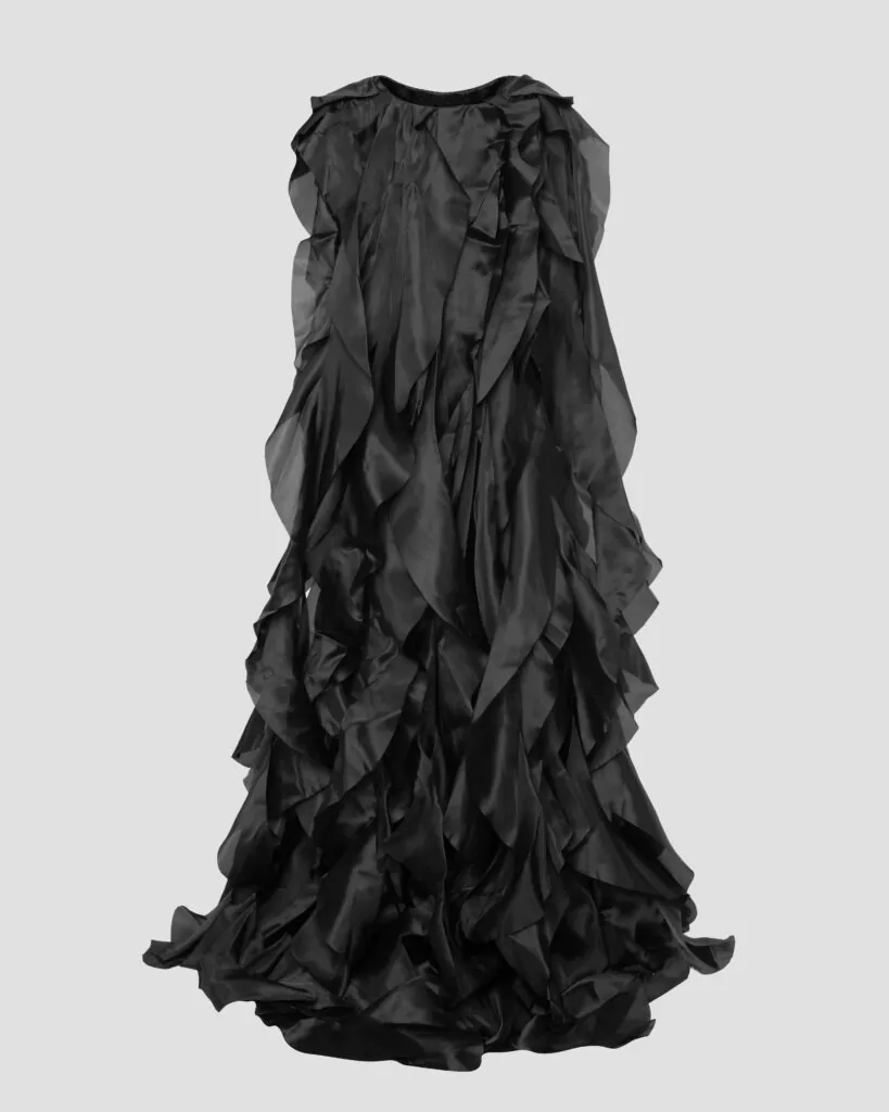 Black Cape with Long Gussets (SKU 767/1)