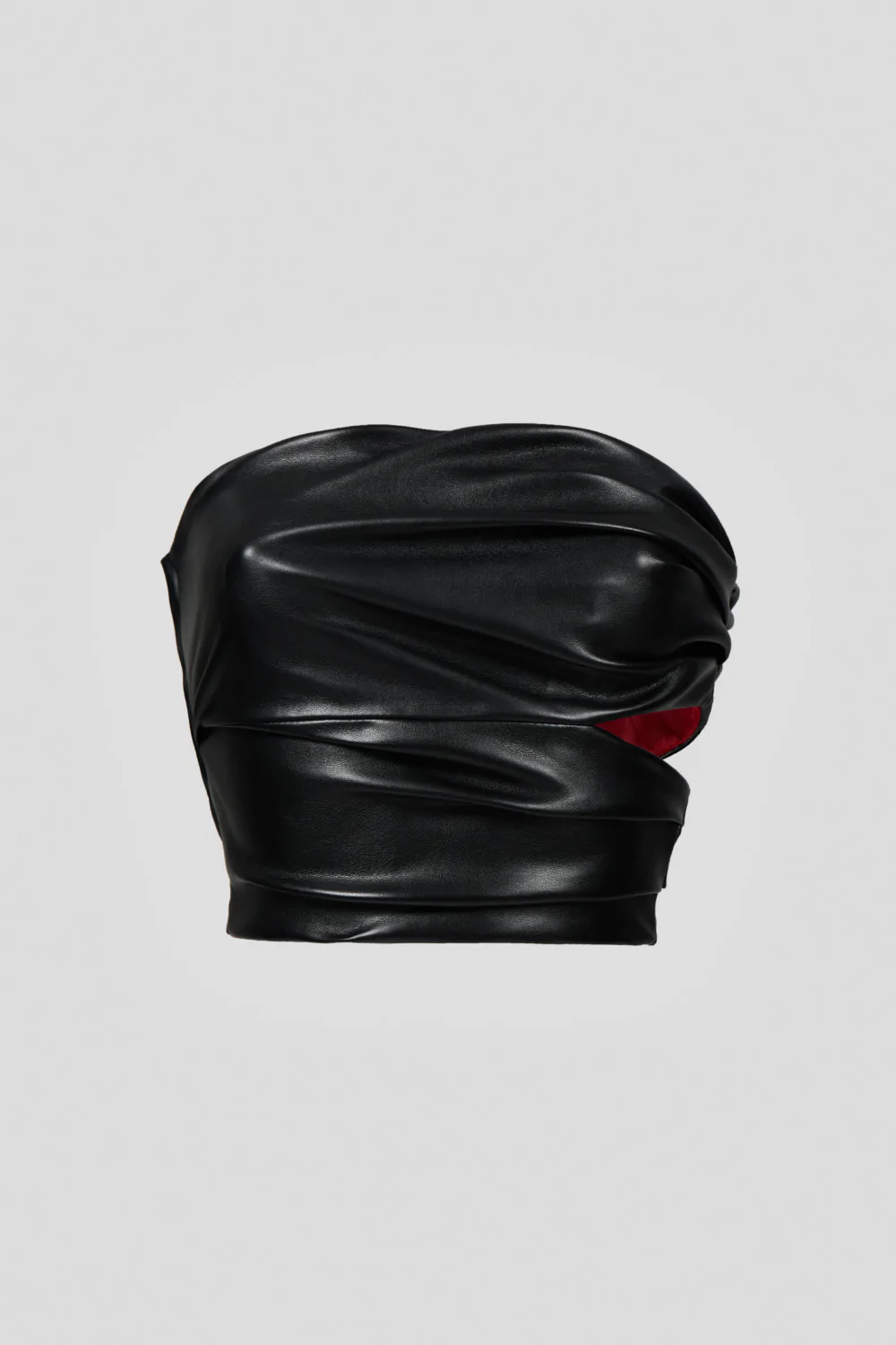 Drapped black top (SKU 734/1)