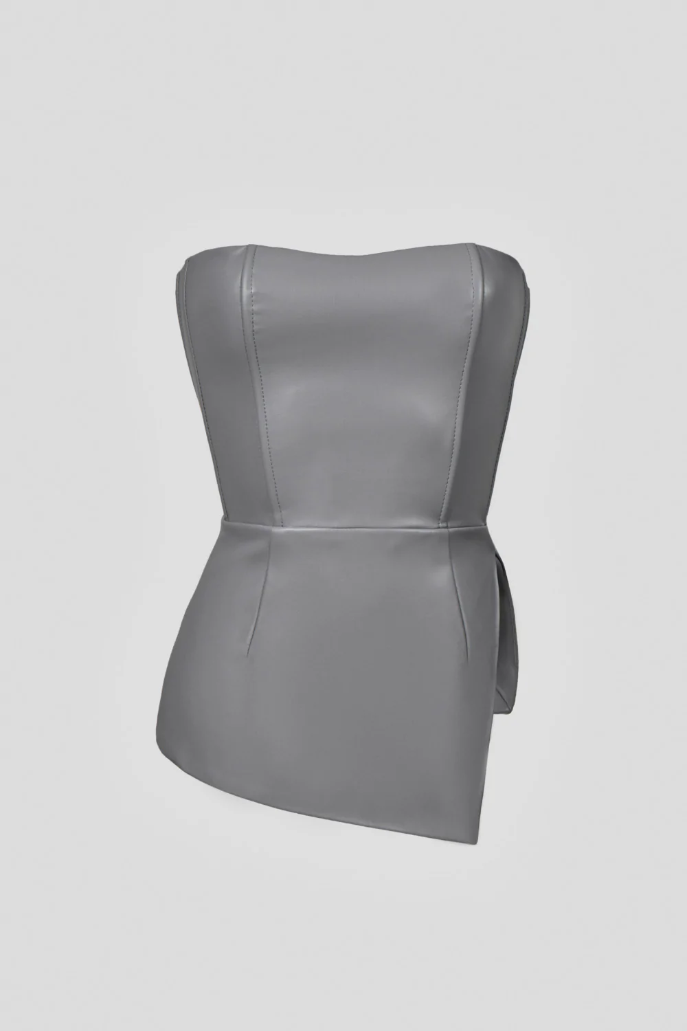 Grey lace-up corset (SKU 736/1.1)