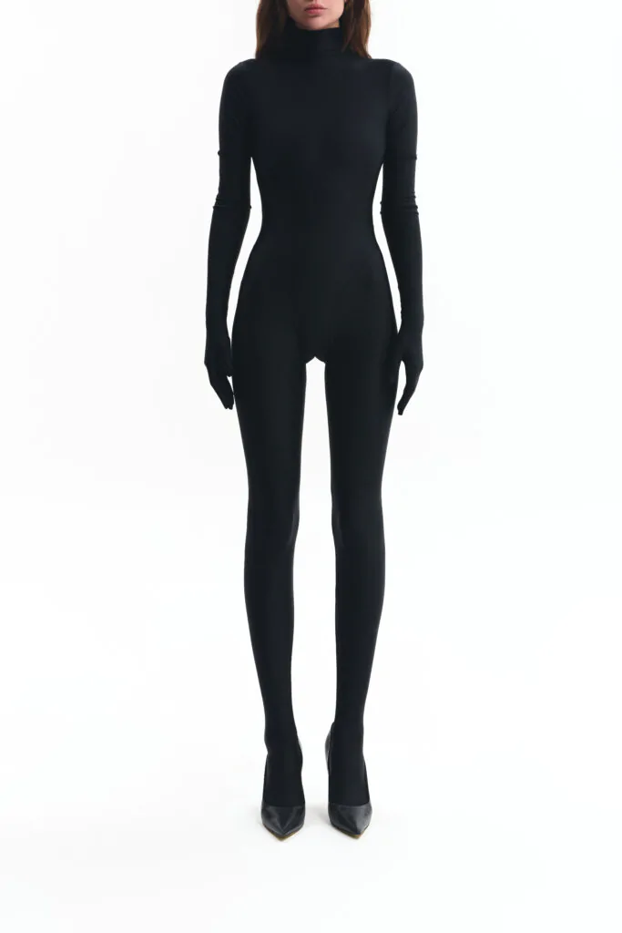 Fitted black jumpsuit (SKU 744/1)