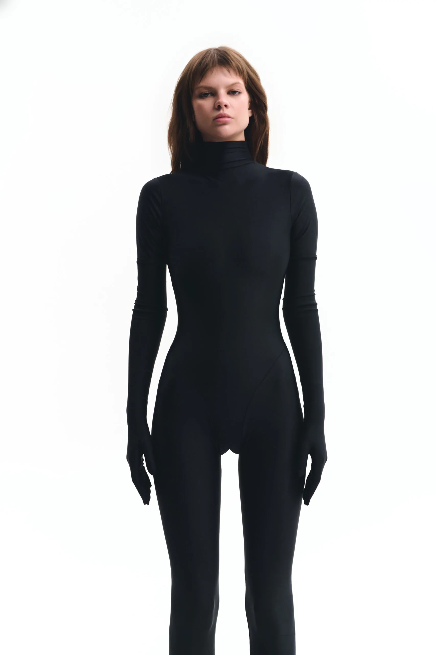 Fitted black jumpsuit (SKU 744/1)