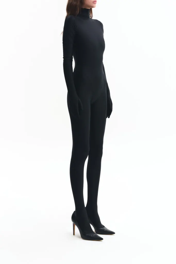 Fitted black jumpsuit (SKU 744/1)