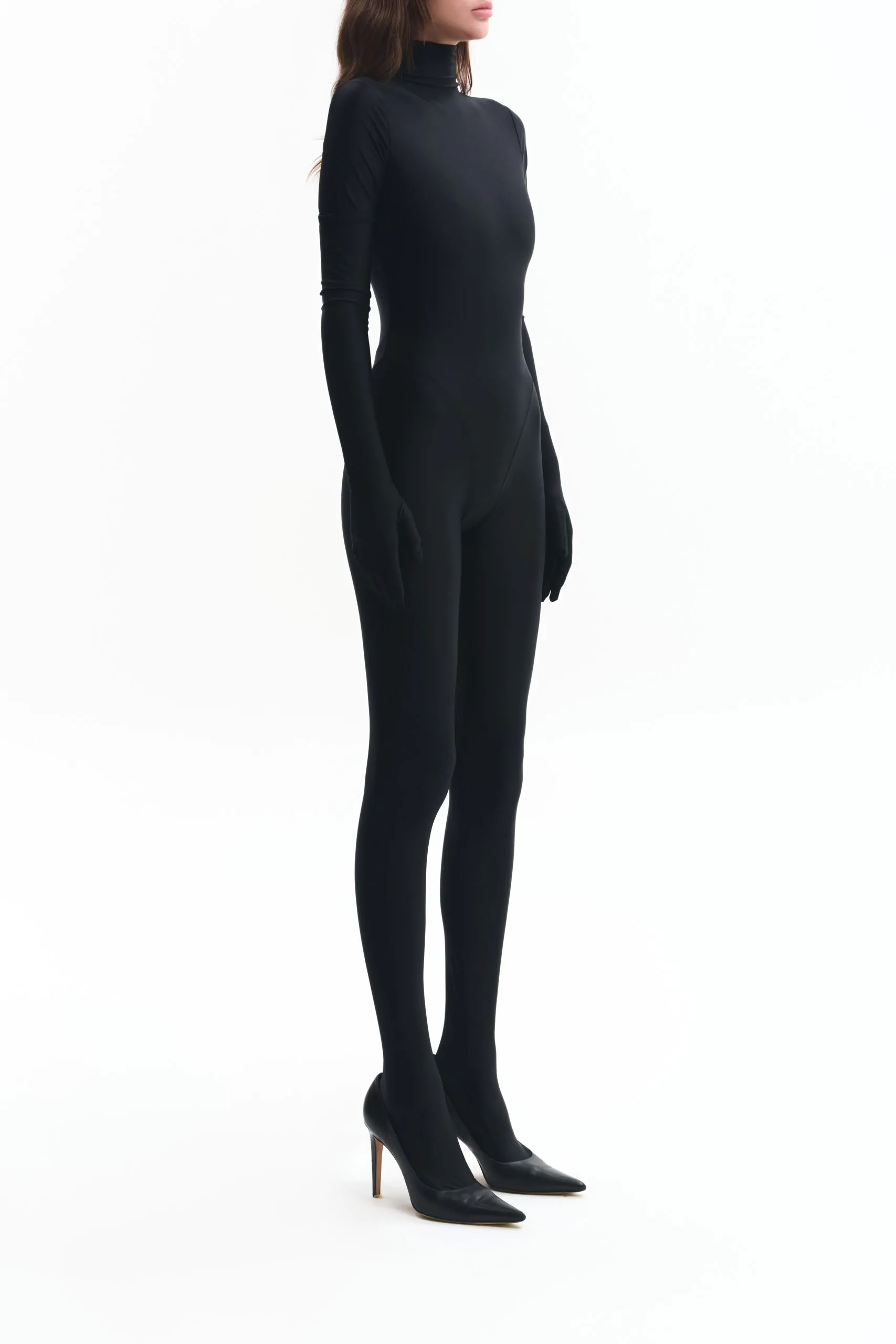 Fitted black jumpsuit (SKU 744/1)