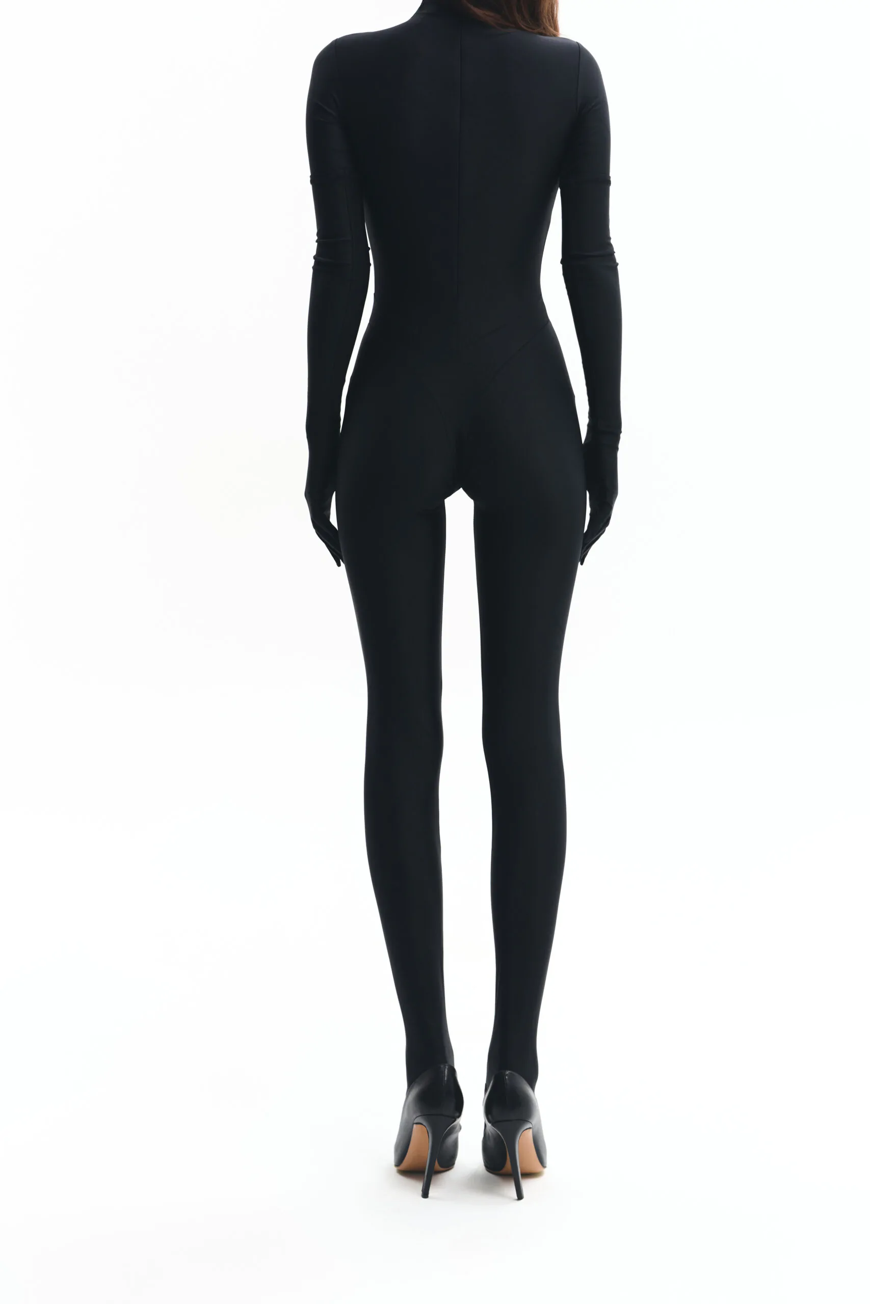 Fitted black jumpsuit (SKU 744/1)