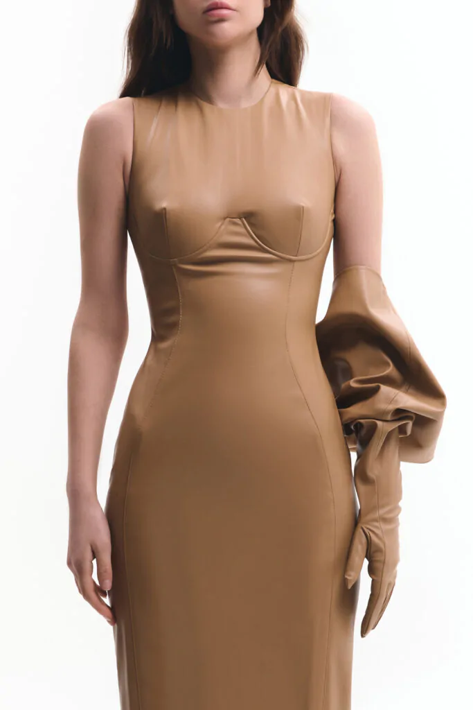 Beige Leather Glove (SKU 745/3)